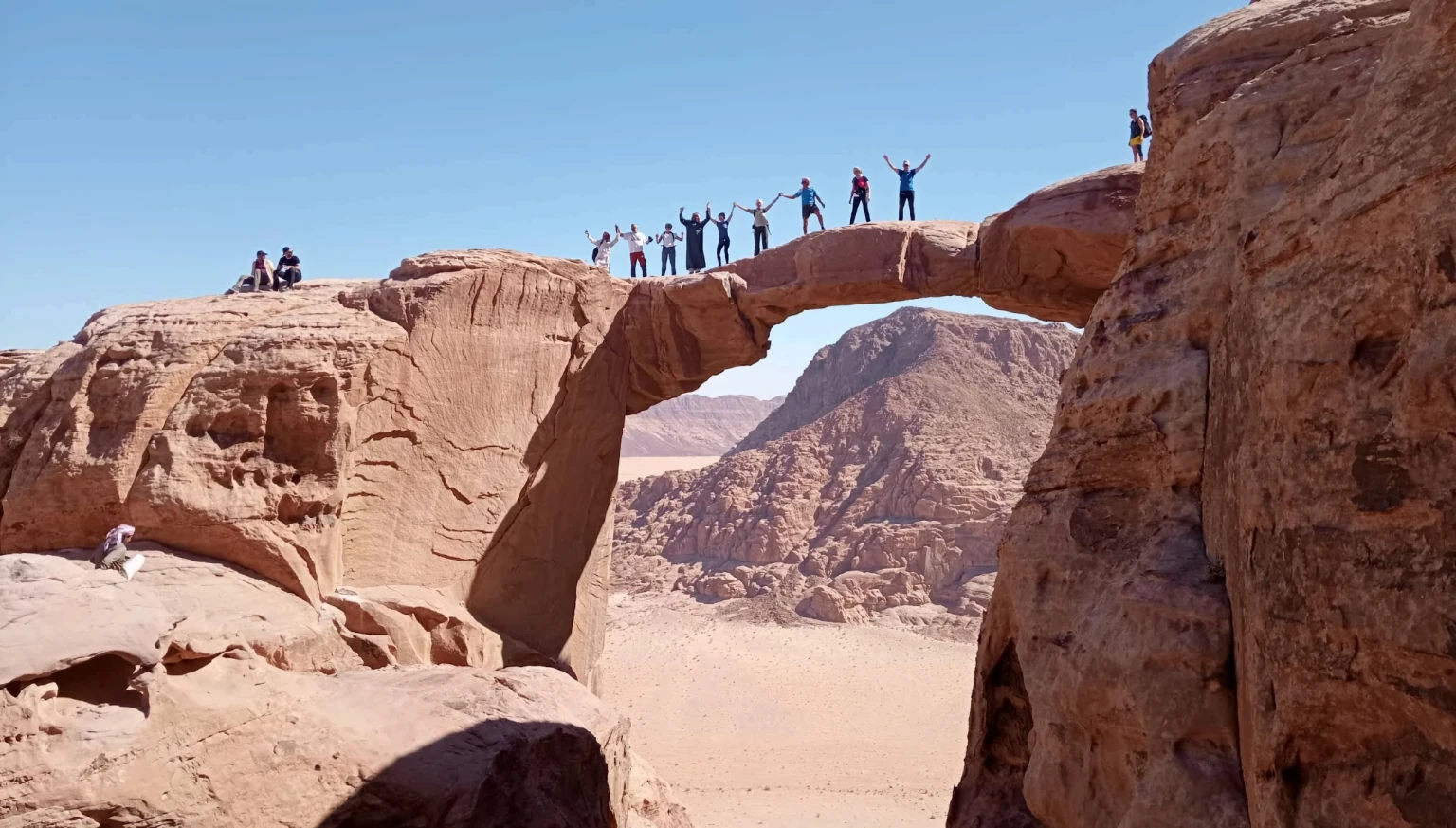 Scrambling Sections - Jabal Burdah